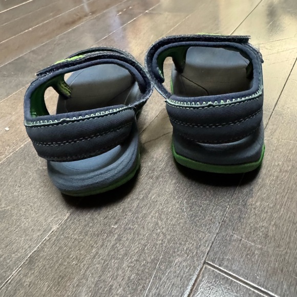 Teva Psyclone Toddler Kids Size 12 Water Sports Sandals Blue/green - Picture 4 of 9